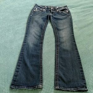 Miss Me Signature Boot Cut Jeans Size 27 x 34